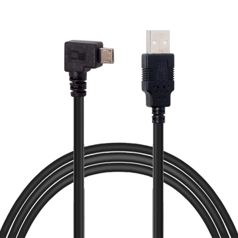 Dreapta și Stânga în unghi de 90 de grade Micro USB 2.0 Male la USB 2.0 de sex Masculin de Date de încărcare Cablu de 1m 1,5 m 3m 5m MicroUSB unghi Cablu