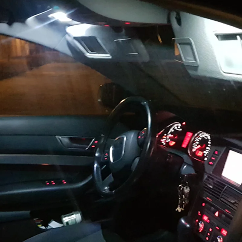 12x Canbus fara Eroare LED-uri de iluminare Interioară Pachet Kit pentru perioada 2000-2003 Volvo S40 Accesorii Auto Harta Dom Portbagaj Licență Lumina