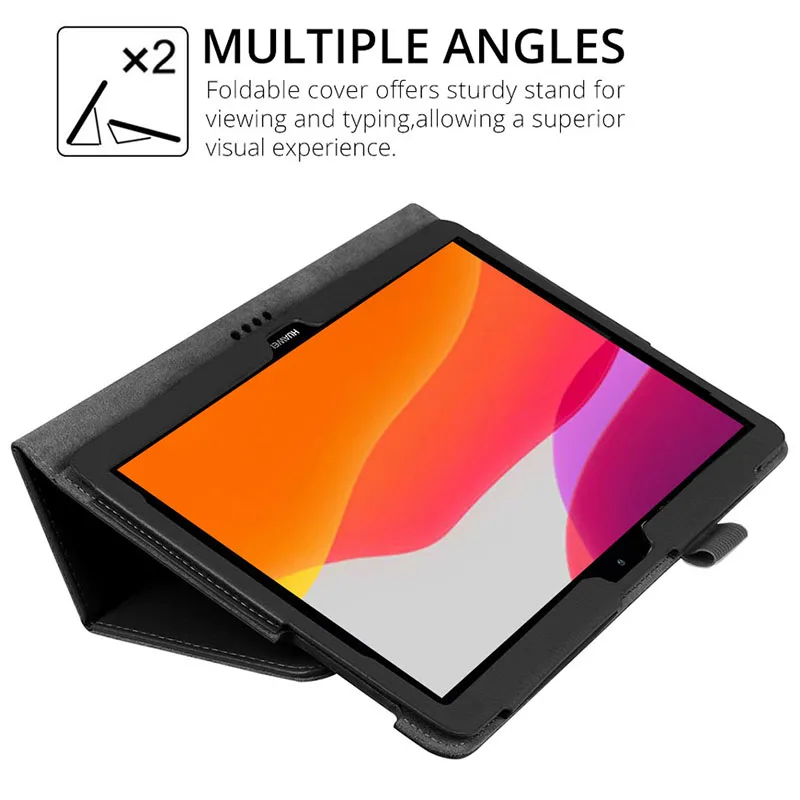 Tableta Caz Pentru Funda Huawei MediaPad T3 10 Caz AGS-W09 AGS-L09 AGS-L03 9.6 Onoarea de a Juca Pad 2 Piele Flip Cover Stand Coque