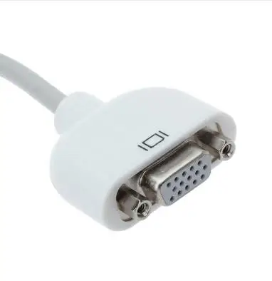 Mini-DVI la VGA RGB de sex Feminin Video de Înaltă Definiție Cablu Adaptor Conector pentru Apple Vechi Mac book si Proiector 10cm