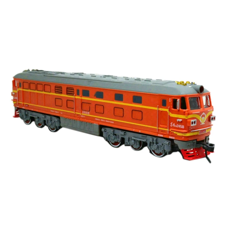 Copii Simulare 1:87 Aliaj cu Ardere Internă Locomotiva Model de Jucărie Acusto-Optic Tren de Jucarii pentru Copii Cadouri