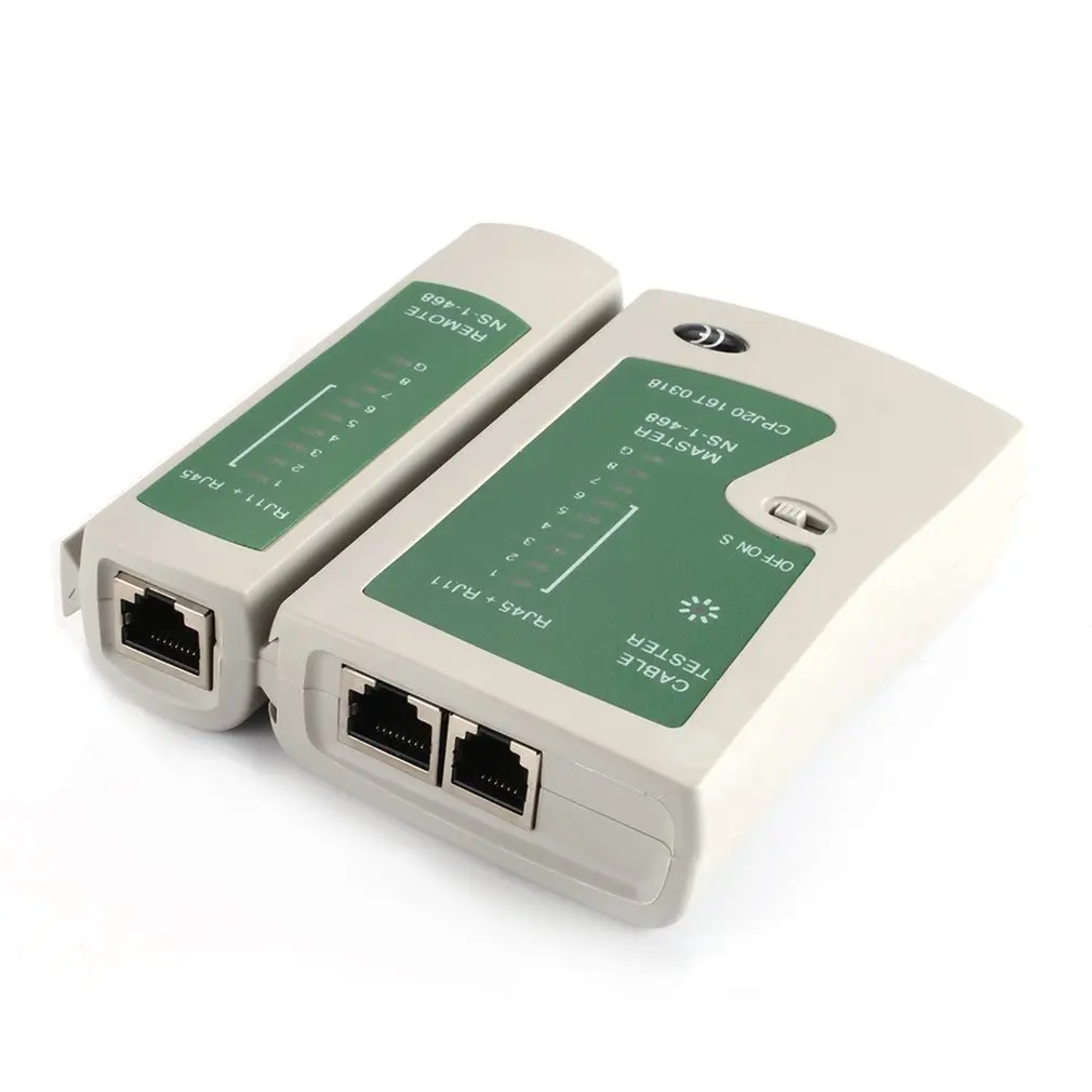 Rețea LAN Ethernet Kit 4 in 1 Tester de Cablu +Cleste Sertizare Crimper + Sârmă Stripteuză +10x Rj45 Cat5 Cat5e Conector Mufă Rețea