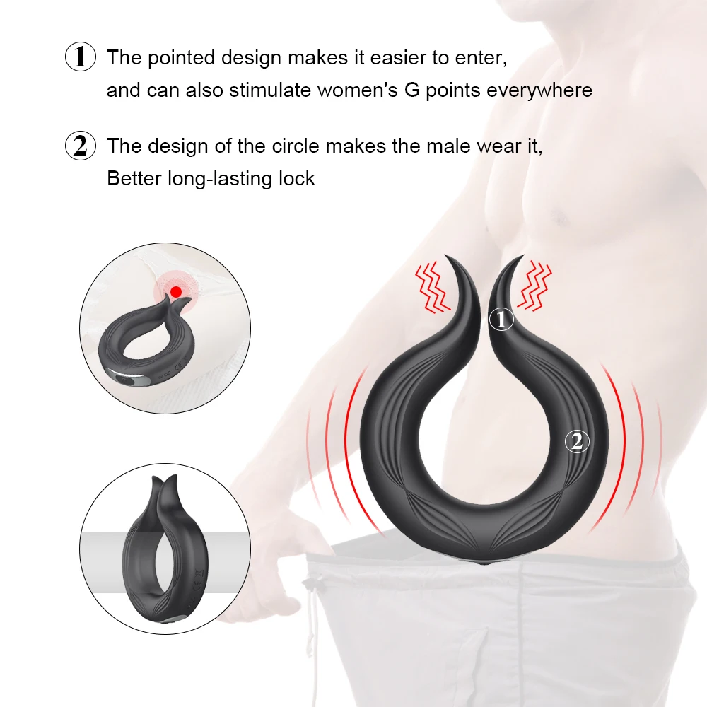 Silicon Vibrator Inel Penis Vibrator de Masaj Intarziere Ejaculare Mini Glont Vibrator Erectie Penis Inel de Blocare Jucarii Sexuale pentru Barbati