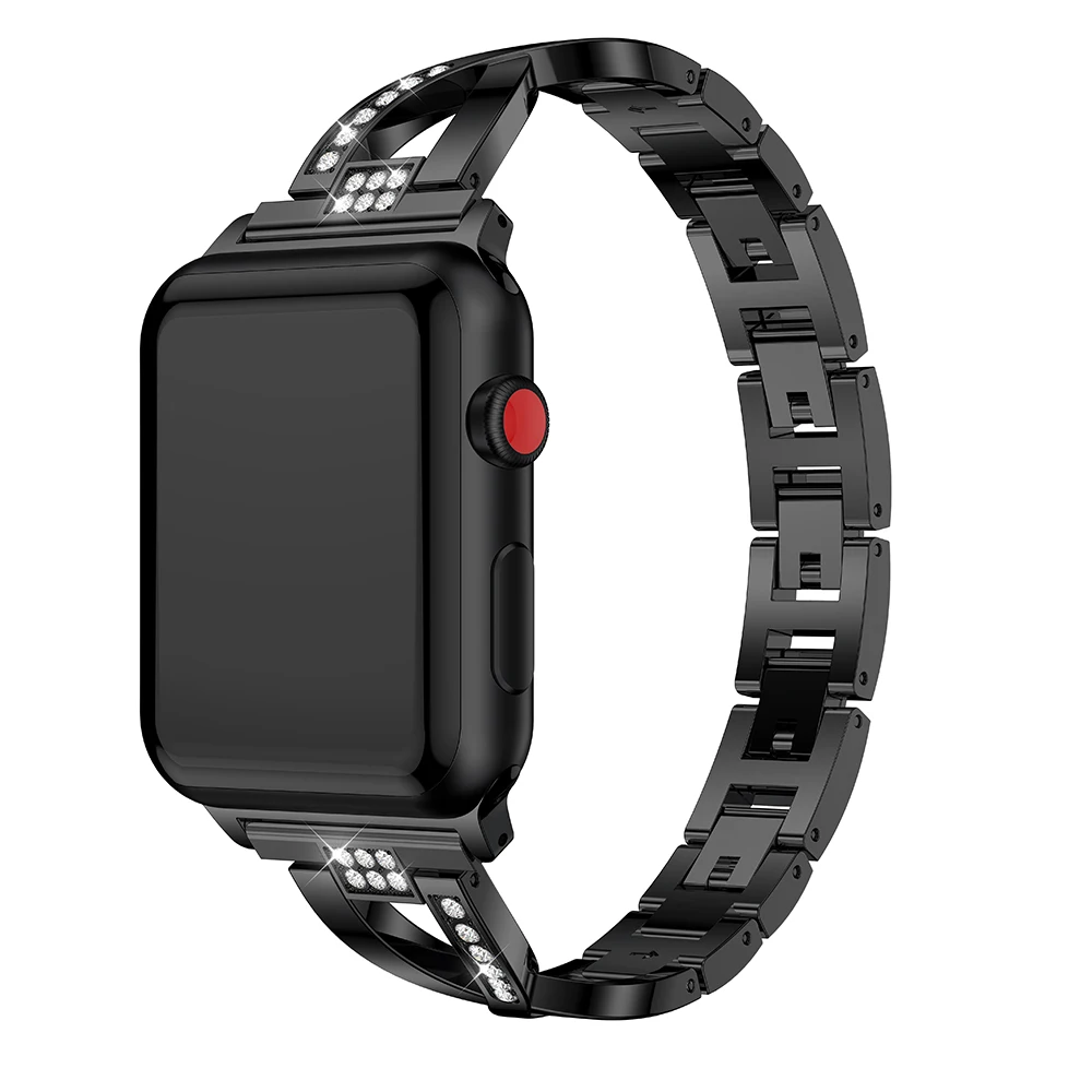 Pentru Apple Watch Band 42/44 mm din Oțel Inoxidabil, metal de înlocuire Brățară de Curea pentru Apple Watchband 38/40 mm