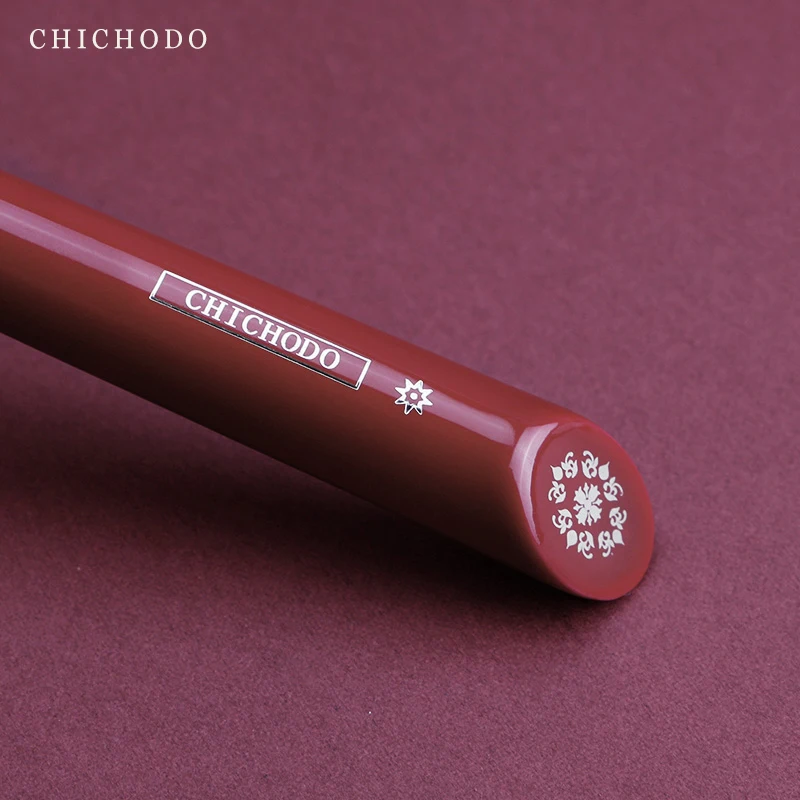 CHICHODO machiaj perie-Lux Trandafir Roșu serie-de înaltă calitate nevăstuică coada de par perie sprâncene-instrument de cosmetice-par natural face