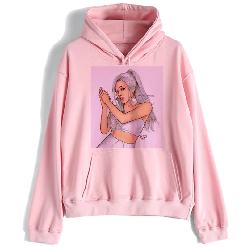 Ariana grande Tricou Femei Nici Lacrimi Să Plâng Hanorac de Imprimare haine Pulover hoodies femei Harajuku kawaii streetwear