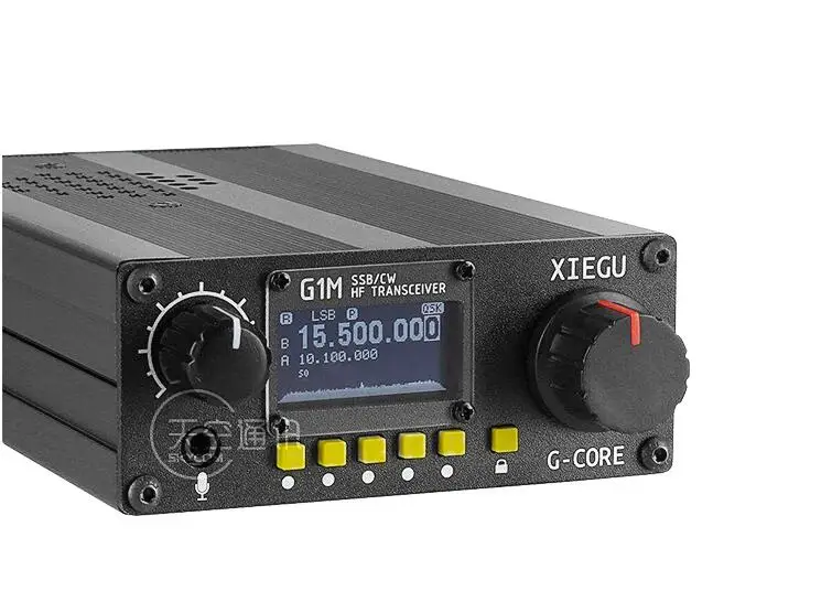 XIEGU G1M G-Core DST SSB/CW/AM 0.5-30MHz Moblie DST Radio HF Transceiver Radio QRP