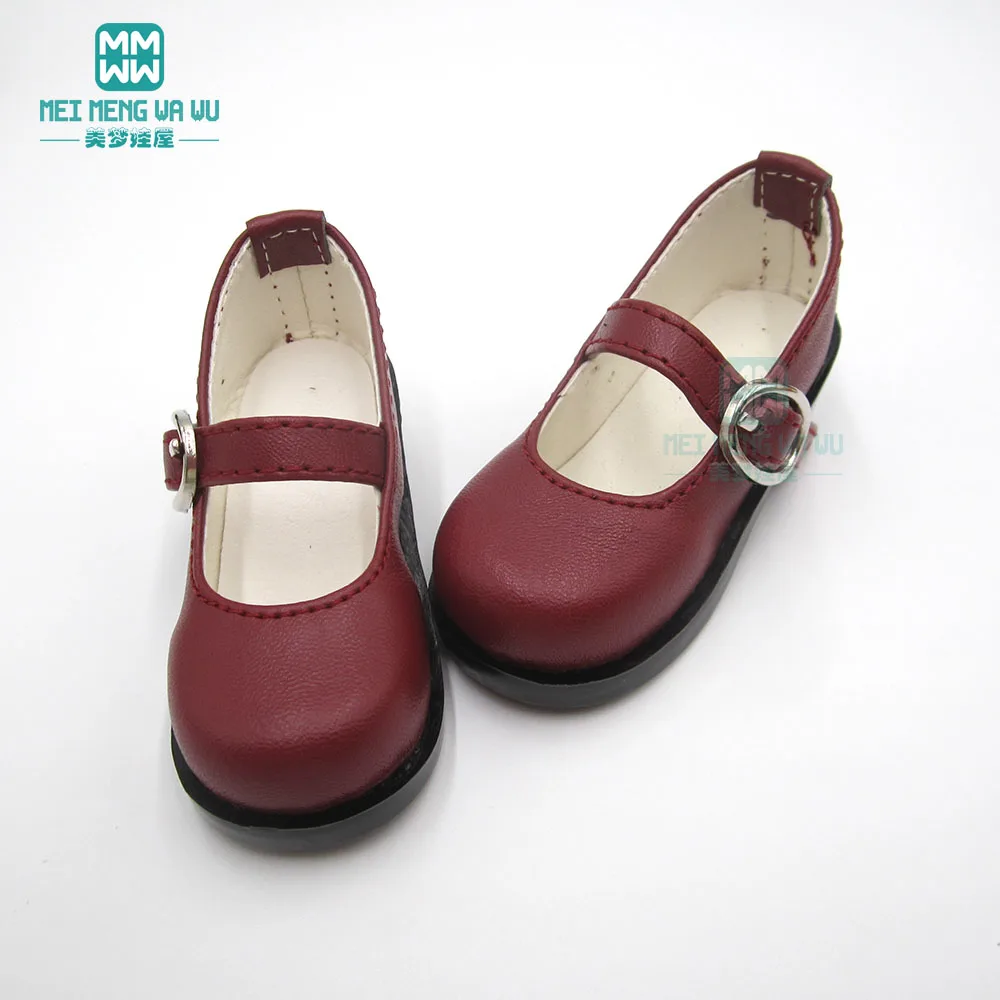 1/4 BJD pantofi papusa MSD Piele Sintetica pu Pantofi cu toc înalt pantofi negru, alb, Maro, roz, rosu, violet