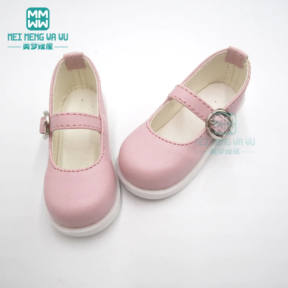 1/4 BJD pantofi papusa MSD Piele Sintetica pu Pantofi cu toc înalt pantofi negru, alb, Maro, roz, rosu, violet