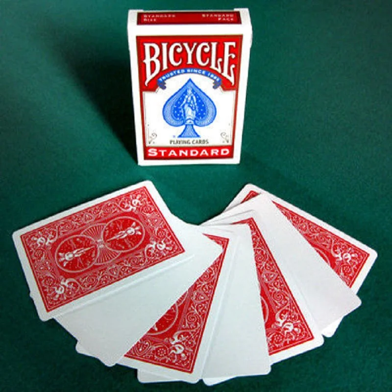 1 Pachet de Biciclete Fata Gol Red/Blue Back Joaca Carti Gaff Carduri de Magie elemente de Recuzită Speciale de Aproape Etapă de Magie Trucuri de Magician