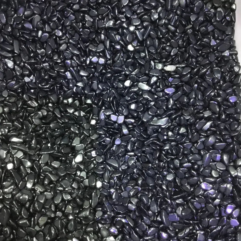 Naturale obsidian Negru pietriș lustruit cristal mineral piatra pentru acvariu