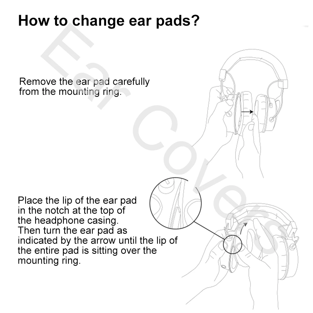 Ureche Acoperă Tampoane pentru Urechi Pentru Panasonic RP HT010 RP-HT010 Căști Pernițe de schimb