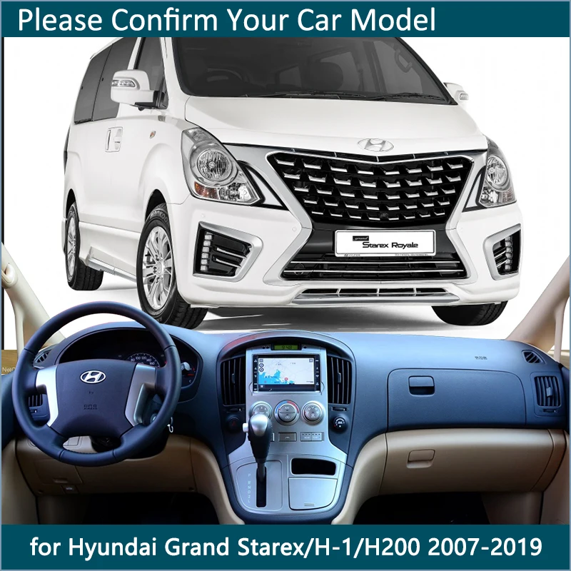 Pentru Hyundai Grand Starex Royale i800 H-1 H300 2007~2019 tabloul de Bord Mat CoverDash se Potrivesc Interior parasolar bord Accesorii Auto
