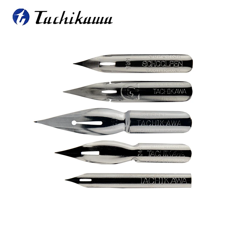 1nib Japonia Tachikawa Dip Pen Premium Line Desen Peniță de Înaltă Calitate benzi Desenate Stilou Pentru Manga/Design de Desene animate Set de Arta