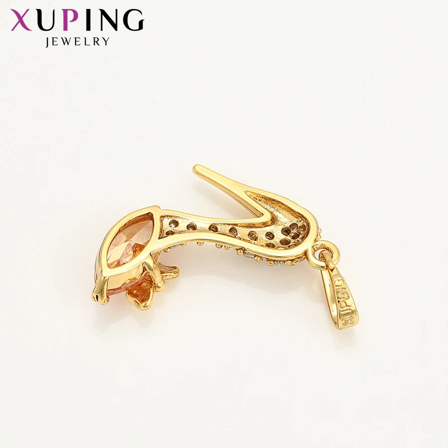 Xuping Farmec deosebit Stil Romantic Lumina Pandantiv Culoare Aur Galben Placat pentru Femei Populare de Design de Bijuterii Cadou 34887