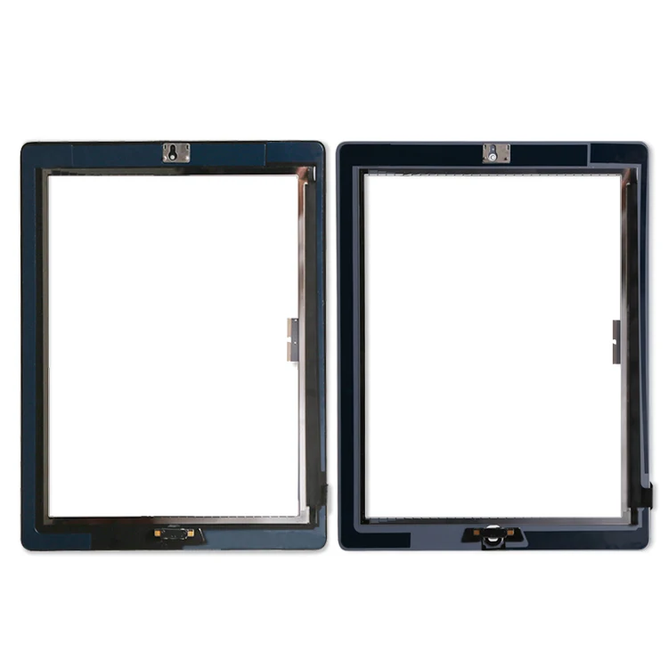 20buc/lot Ecran Tactil Digitizer Sticla de Asamblare pentru iPad 3/ 4 cu butonul home+ adeziv Adeziv Autocolant de Înlocuire a Pieselor de schimb