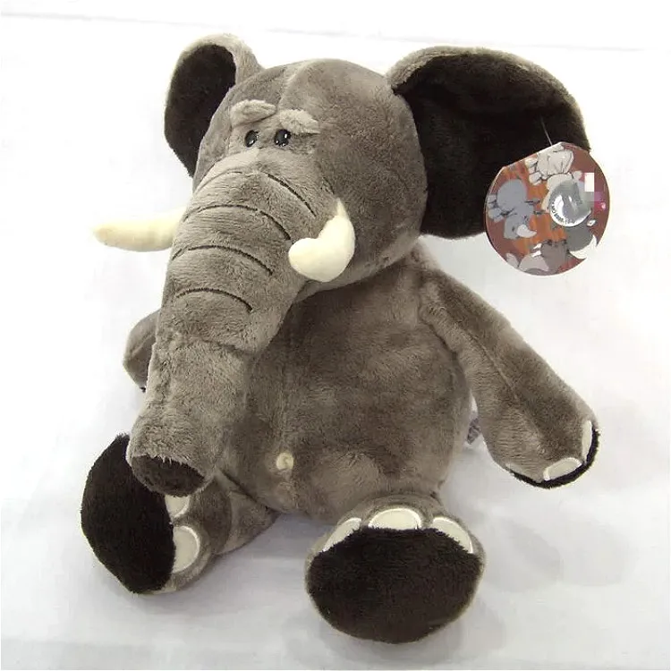 25CM Jungle Brothers Jucărie de Pluș Umplute Elefant Animale de Păpuși pentru copii Cadouri
