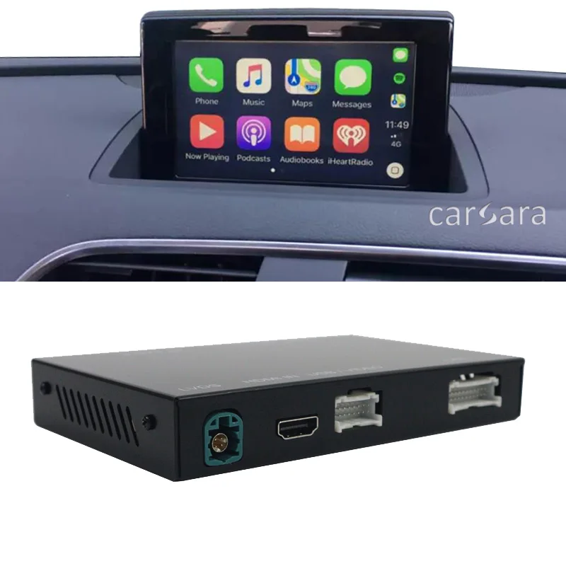 T3 radio monitor retrofit wireless carplay OS activare cutie android auto instrument de upgrade RS Q3 capul unitate multimedia airplay oglindă