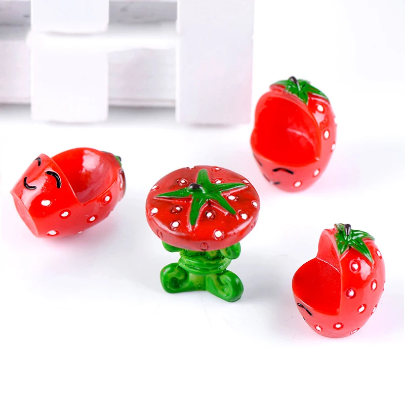 5PCS Dovleac Scaun Set de Birou Miniatura Papusi Casa Gradina de Bonsai Decor Mini Păpuși Jucărie Ornamente artizanale Micro Decor Cadou