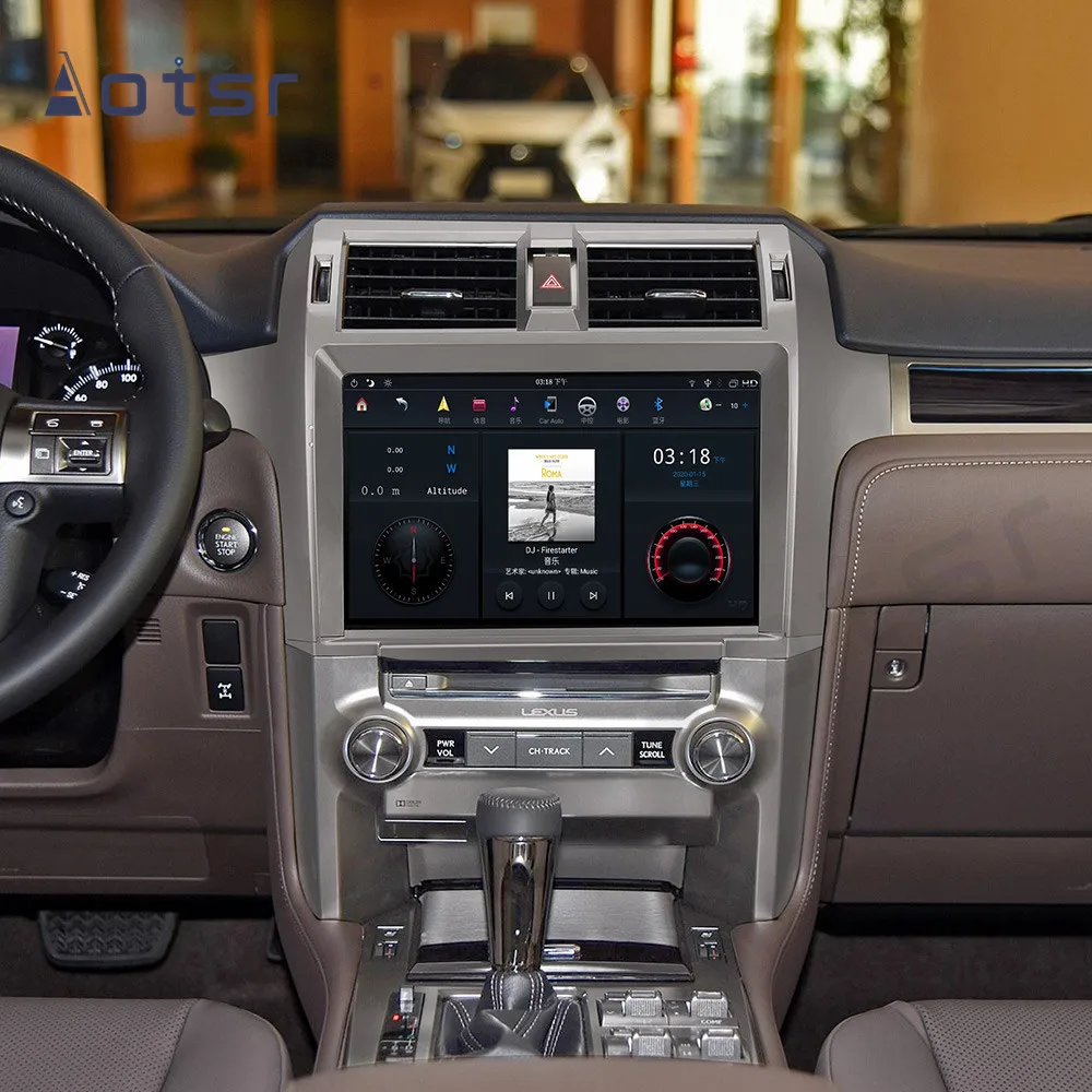 Max-PAD Pentru Lexus GX400 Lexus GX460 2010-2019 Android 9 PX6 Masina DVD player Navigatie GPS Auto radio player Multimedia Unitate Cap