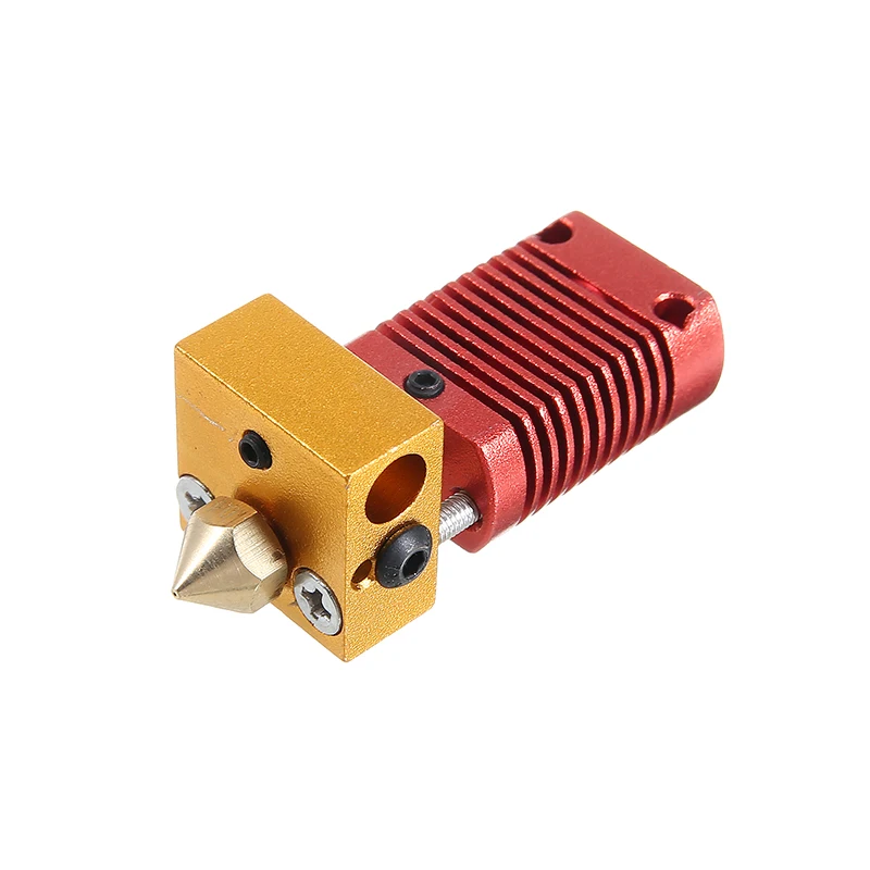 Asamblate 1,75 mm Extruder Hotend kit de Căldură din Aluminiu Imprimantă 3D Red Hotend Extruder Kit 1.75/0.4 mm Pentru Creality Ender-3 CR-10