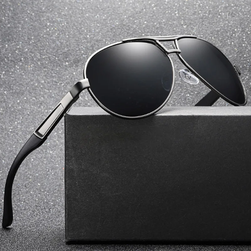 Brand Design Clasic Polarizat ochelari de Soare Barbati de Conducere ochelari de soare UV400 Epocă Ochelari de Soare Acoperire Oglinda Nuante Oculos de sol