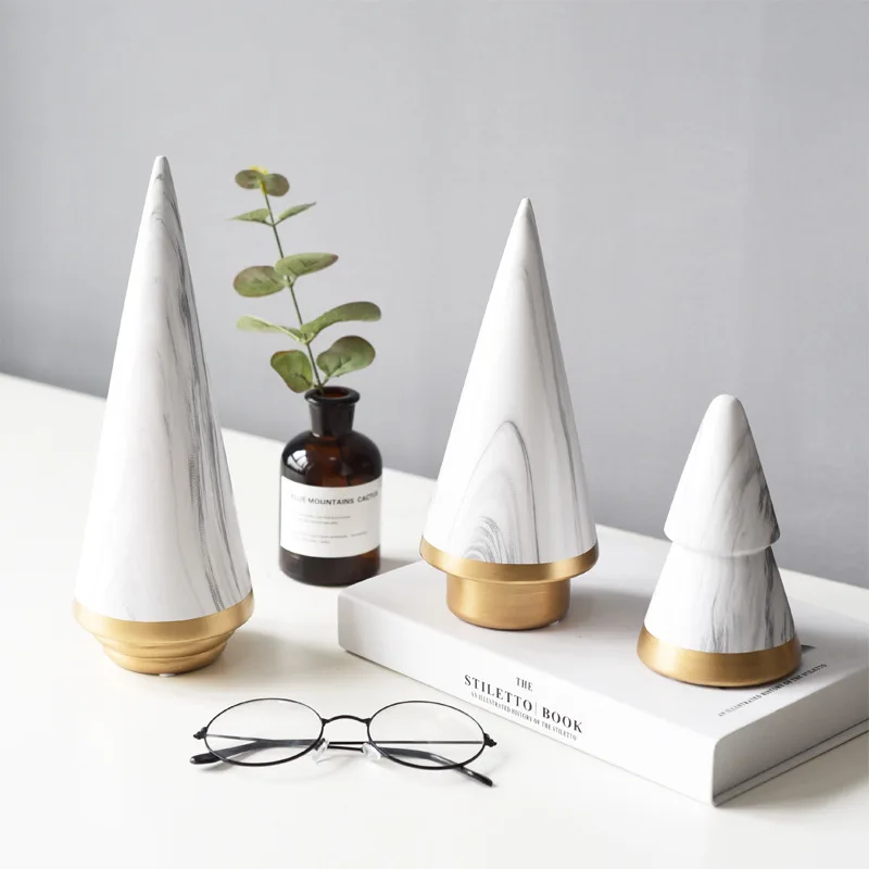 Nordic Acasă Decorare Ceramică Pom De Crăciun Minimalist Modern, Creativ Canapea, Masă De Cafea Dormitor Studiu Ins Stil De Decorare