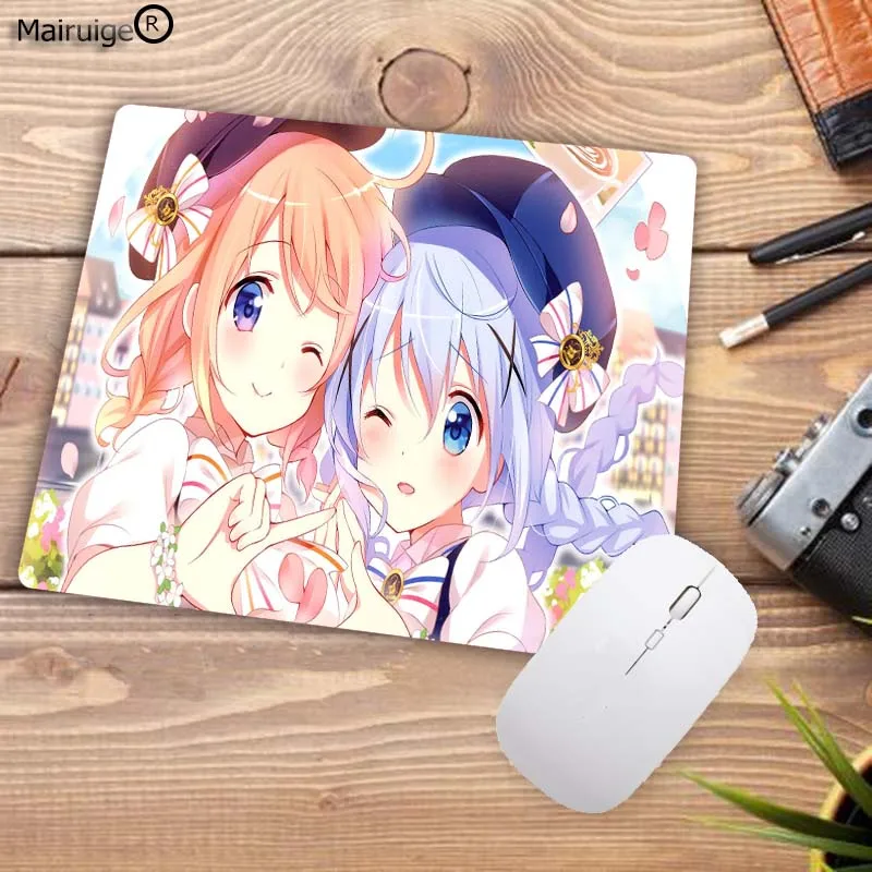 MRG Gochiusa Fata Anime MousePad Mare de Blocare Marginea Gamer Gaming Mouse Pad Moale Laptop Notebook Mat Dropshipping