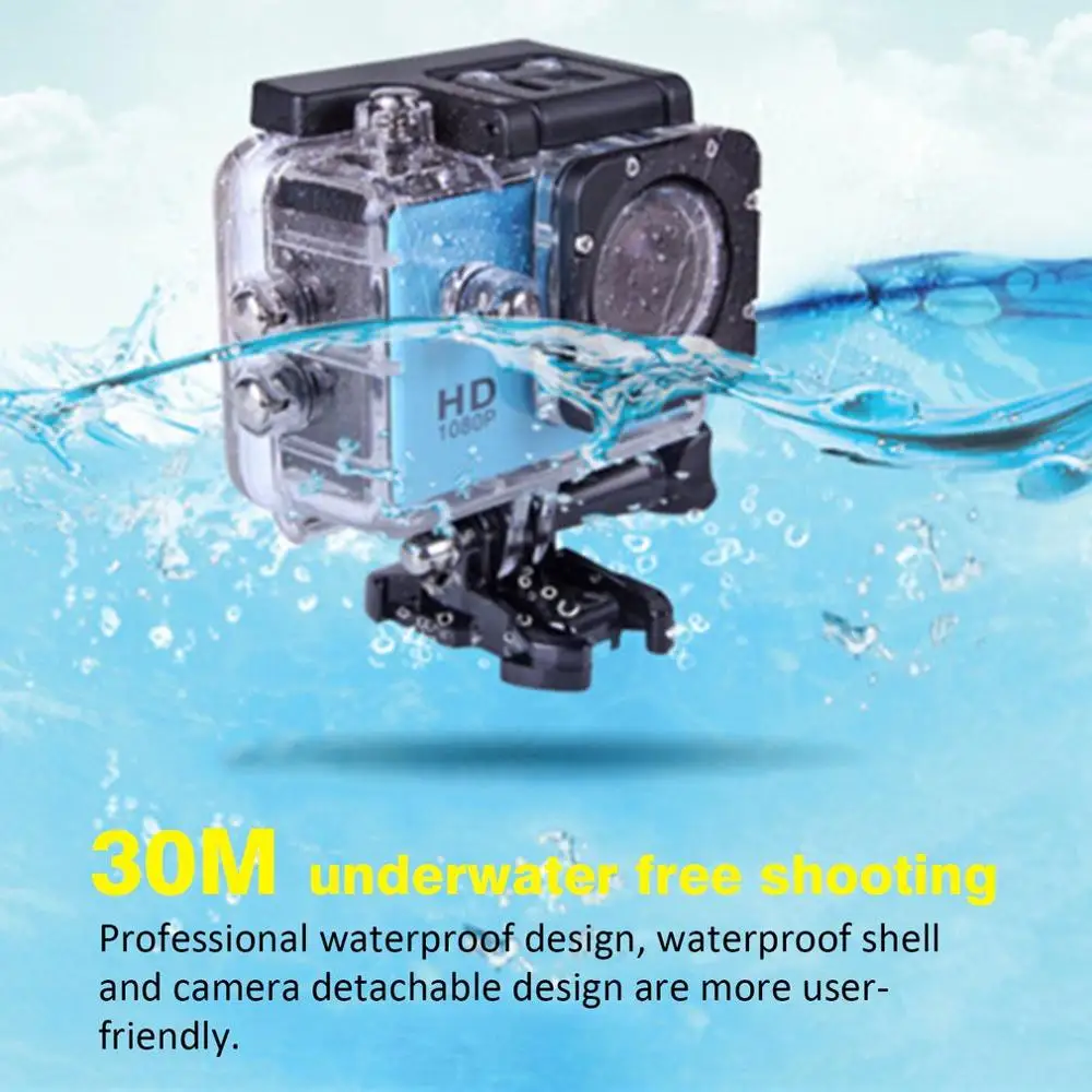 În aer liber, Mini Sport de Acțiune aparat de Fotografiat Ultra 30M 1080P Subacvatica Waterproof Casca de Înregistrare Video Camere video Sport Cam pentru SJCAM SJ4000