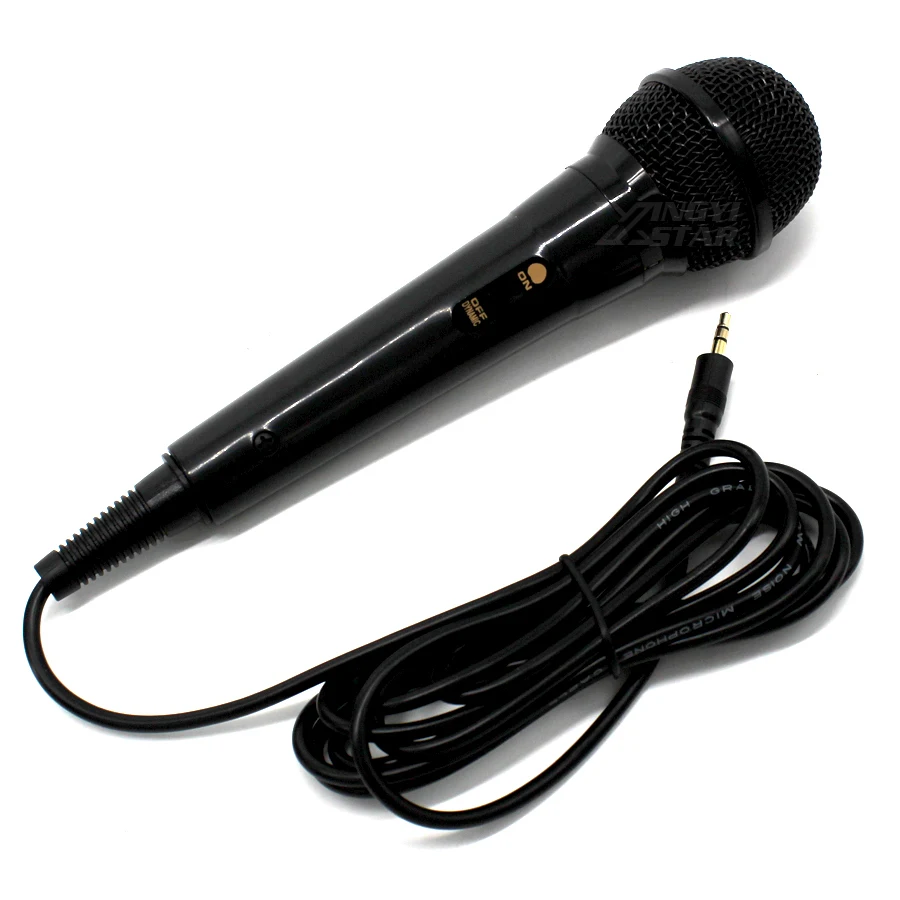 Comutator Condensator Portabil cu Fir Microfon de 3,5 mm Jack Pentru Calculator Amplificator de Putere Cânte Karaoke Studio Microfono Condensador