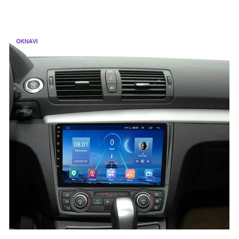 Android 9 Radio Auto Pentru BMW Seria 1 E81 E82 E87 E88 de Navigatie Auto GPS Multimedia Player Carplay 360 View Camera 4G WIFI Nu DVD