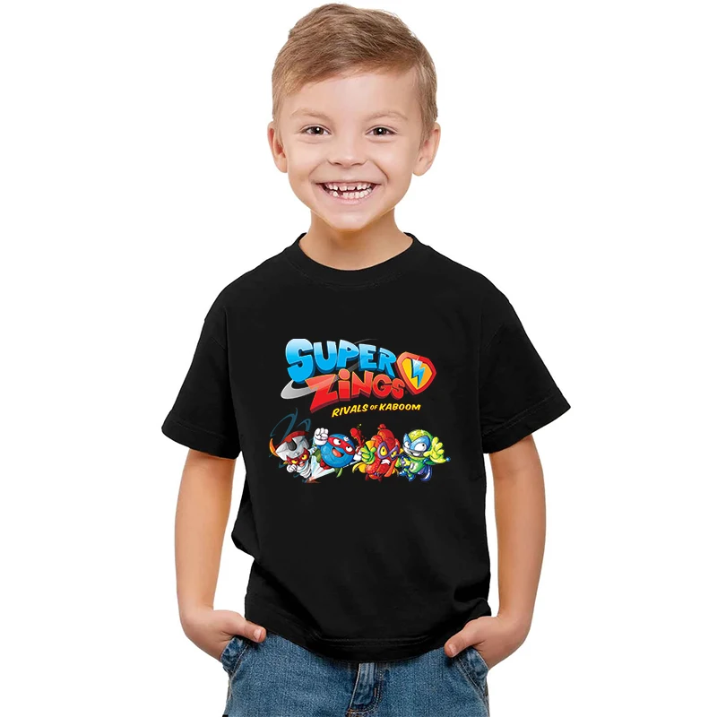2020 Baieti Tricou Los Super Zings Seria 4 Imprimare Pian Superzings Copii T-Shirt Pentru Copii Vara De Bumbac Fete Topuri Haine