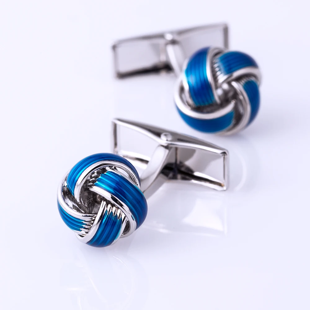 KFLK Bijuterii butoni camasa pentru barbati Brand de designer de Înaltă Calitate Mansete link-uri de Moda Albastru de Lux Butoane de Nunta Transport Gratuit
