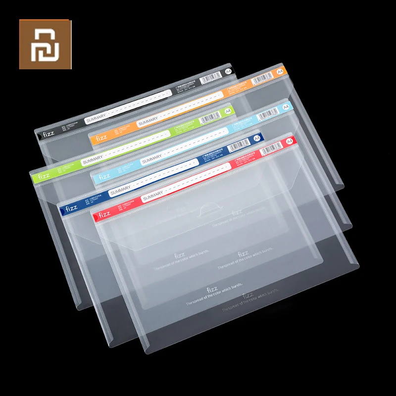 6Pack youpin Fișier Sac Impermeabil A4 Fișier Document Pungă de Pungă de Lege Folder Suport Transparent Fișier Document Organizator Pentru Birou