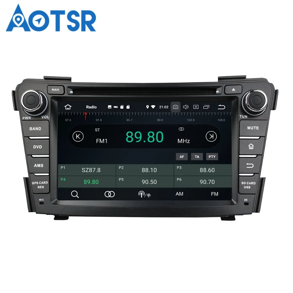 Aotsr Android 8.0 7.1 navigatie GPS Auto cu DVD Player Pentru Hyundai I40 2011-multimedia radio recorder 2 DIN 4 GB+32 GB 2 GB+16 GB