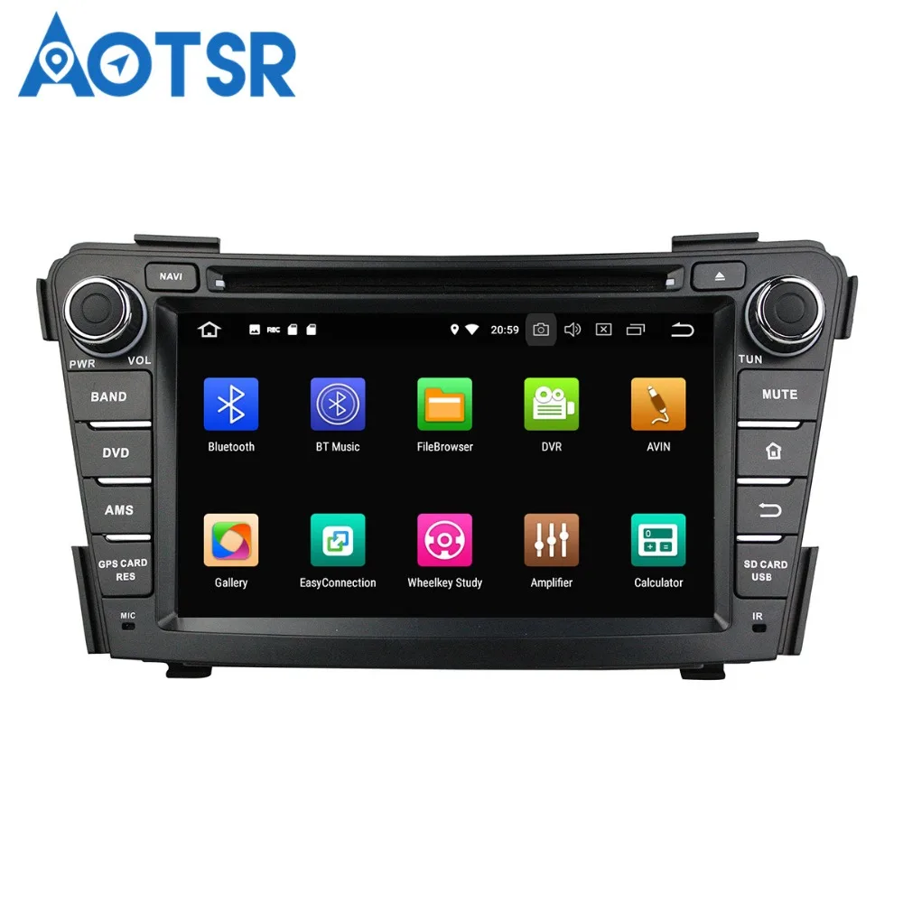 Aotsr Android 8.0 7.1 navigatie GPS Auto cu DVD Player Pentru Hyundai I40 2011-multimedia radio recorder 2 DIN 4 GB+32 GB 2 GB+16 GB