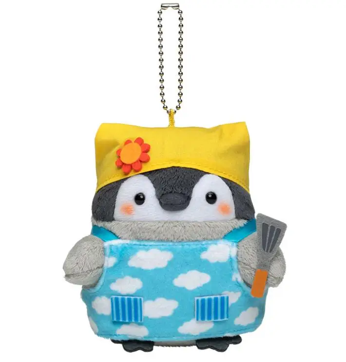 1 buc nou Destul de Desene animate de Animale bucătar-șef Pinguin breloc de Pluș Umplute Pandantiv papusa jucării pentru copii cadouri