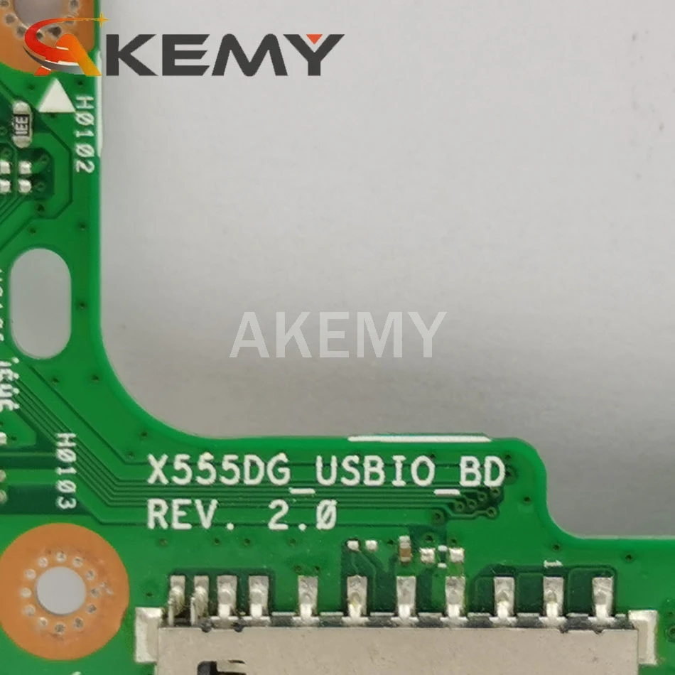 Noul USB Original BORD Pentru ASUS X555QG X555BP X555BA X555YA X555YI AUDIO USB CITITOR de CARD de BORD W/ Cablu X555QG REV:2.0
