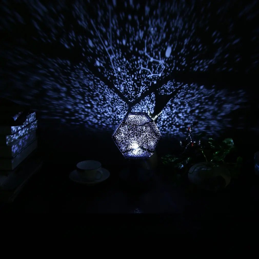 Cele mai noi Cincea Generație de Super-lumina Simpatic Miei Valurile Oceanului Proiector de Lumină Patru Sezoane Steaua Lampa Romantic Lumini cu LED-uri