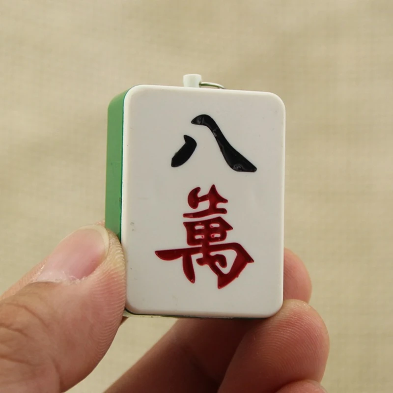 Creative USB Electric Brichetă Reîncărcabilă Turbo Mahjong Breloc Windproof Metal cu Plasmă Bricheta Pentru Tigara Gadget-uri Pentru Barbati