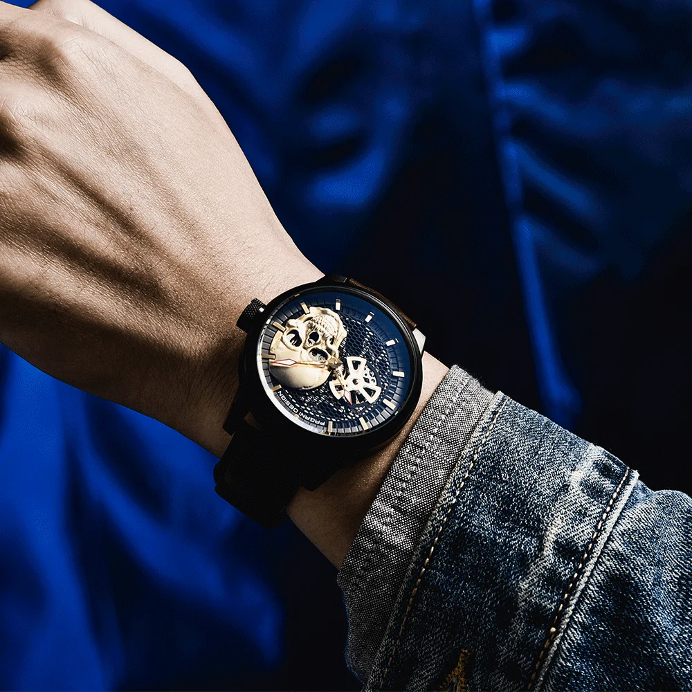 PAGANI DESIGN de Top de Brand Nou de Lux Ceas Mecanic de Moda rezistent la apa 100M Bărbați Ceas Sport din Oțel Inoxidabil Ceas