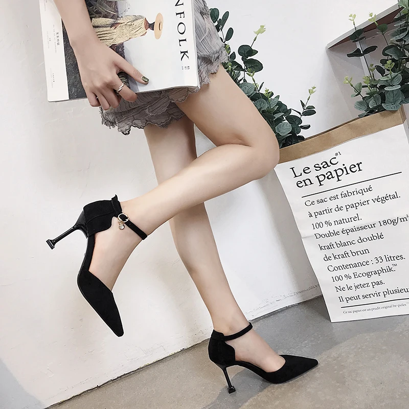 Cresfimix moda doamnă dulce office cu toc pompe de femei casual confortabil, plus dimensiune negru pantofi mujer tacones altos a5343
