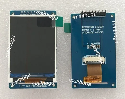 IPS 2.0 inch 8P HD SPI TFT LCD Ecran cu Adaptor de Bord ST7789 Conduce IC 240(RGB)*320