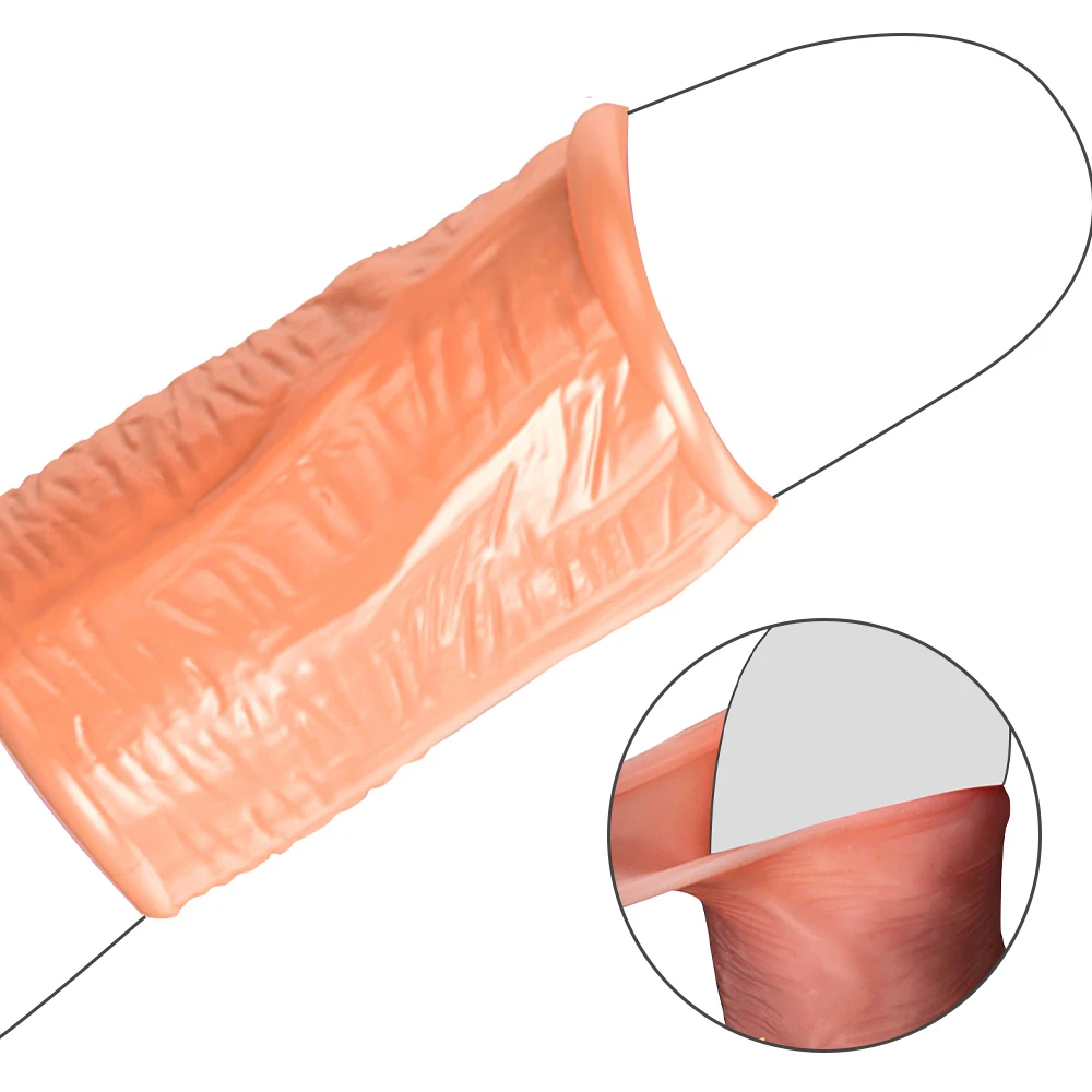 G. NORI 5PCS Preputului Corecție Penis Sleeve Două Dimensiuni Întârziere Formă de Șurub Inel Penis Cock Ring Jucarii Sexuale Pentru Bărbați Inele pentru Penis