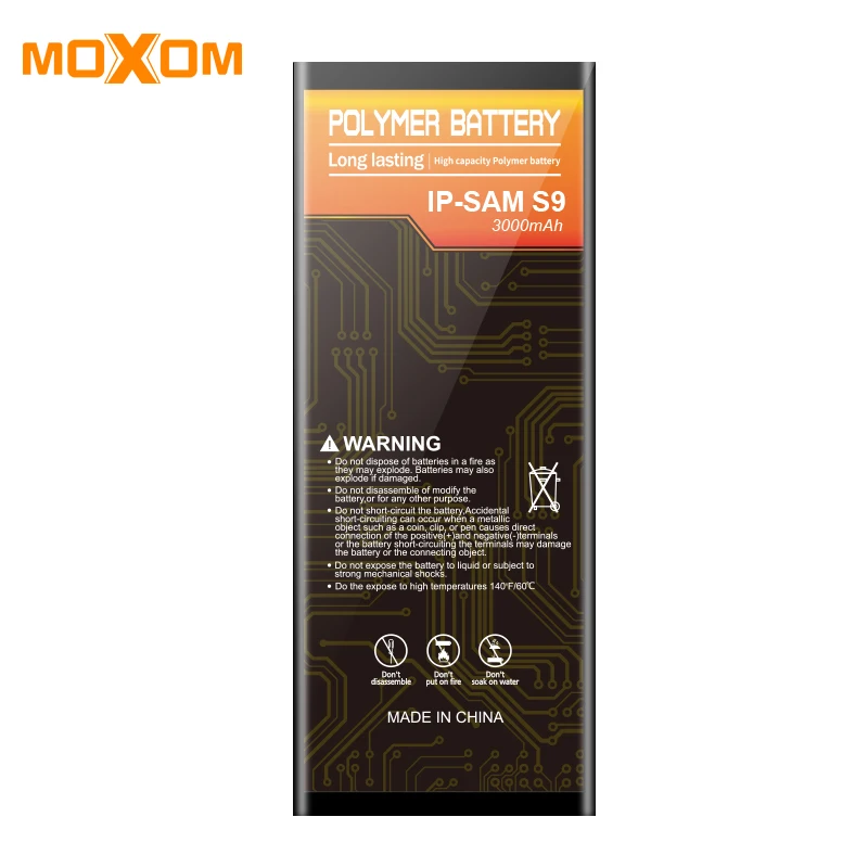MOXOM Baterie Pentru Samsung Galaxy S9 EB-BG960ABE 3000mAh Înlocuitor Pentru Samsung S9 Baterie G960 G960F G9600 SM-G960 Instrumente Gratuite