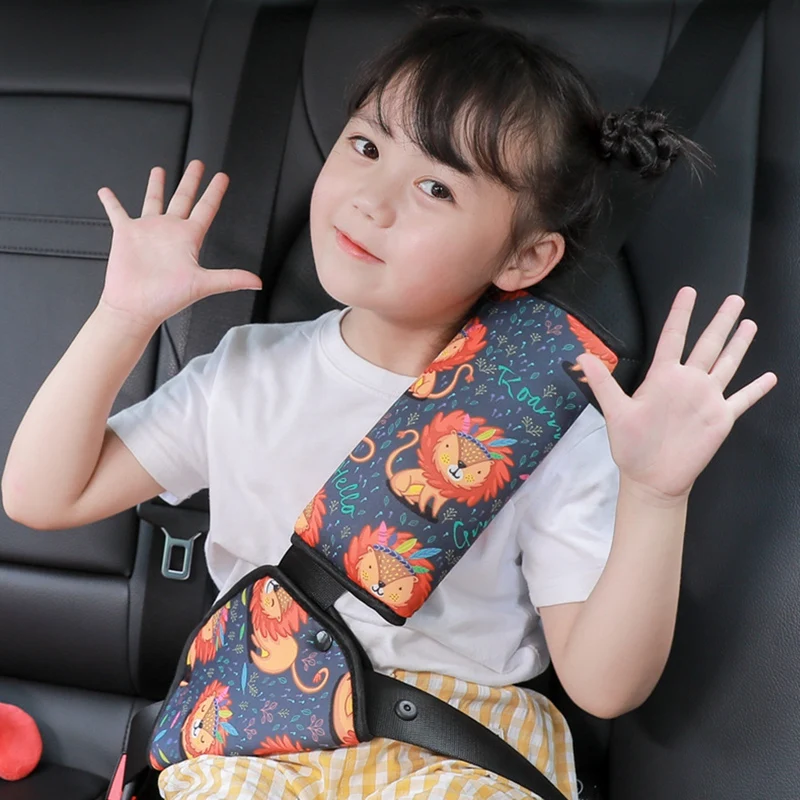 Centura De Scaun Auto Ajustare Suport Centura De Umplutură Se Acoperă Pentru Copil Copii Anti-Gât De Siguranță Umăr Pozitioner Umăr Pad Kit