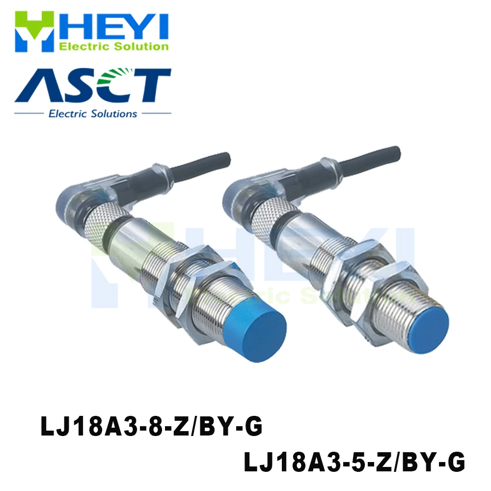 LJ18A3-5-Z/DE-G LJ18A3-8-Z/DE-G 6-36VDC 3 fire PNP NU 300A M18 inductiv de proximitate comutator cu 4 pini aer plug cablu