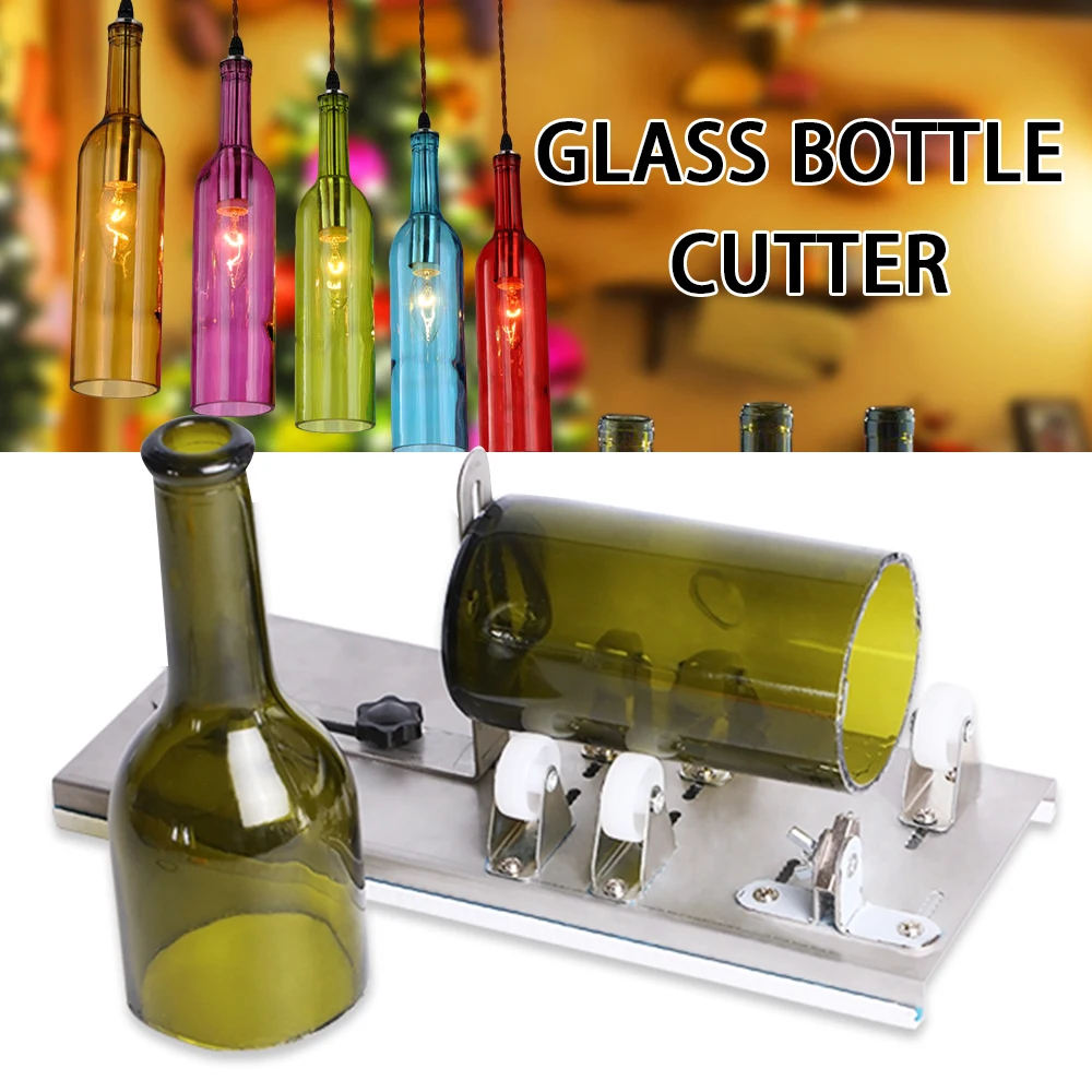 Flacon de sticlă Tăietor de DIY Mașină Pentru Tăierea Vin, Bere, Whisky Alcool Șampanie Ambarcațiuni Mănuși Ochelari de Accesorii Trusa de scule
