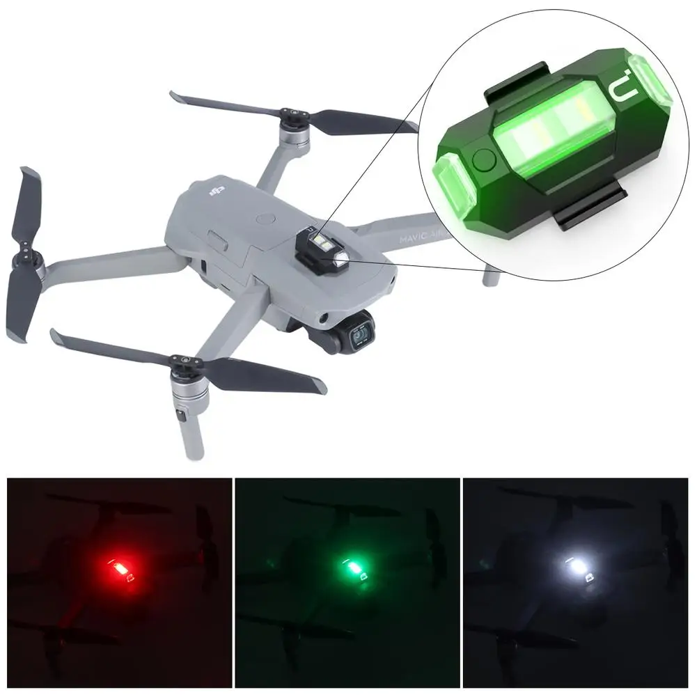 Ulanzi Miavc AER DR-02 LED Drone Lumina Strobe Anti-Coliziune de Iluminat Zbor de Noapte Indicatior Drone Searchlight Camera Indicator