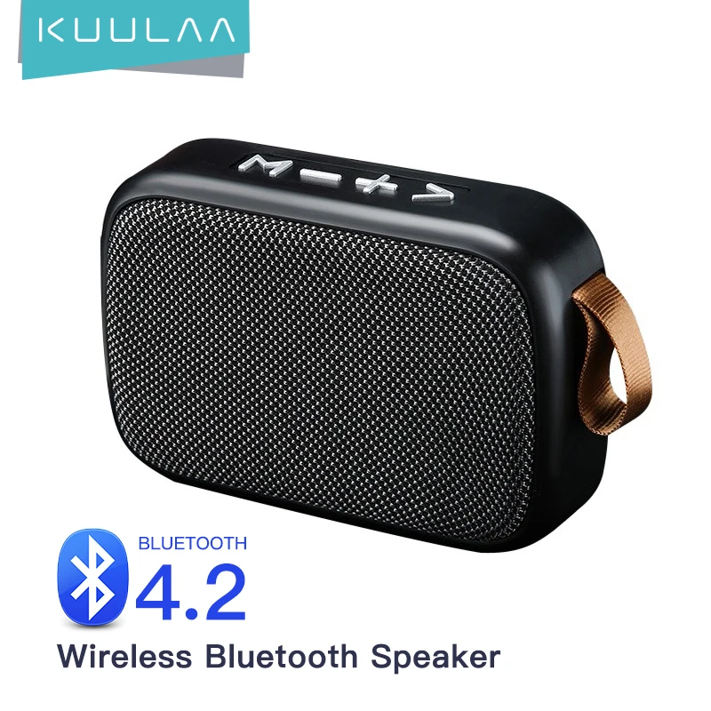 KUULAA Difuzor Bluetooth Mini-Difuzoare Radio Portabil Difuzor HIFI vorbitor în aer liber fără Fir Bluetooth Bass Cutie Difuzor